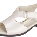 SAS Suntimer Tripad White Heel Strap Sandals 1890 Size 8.5 wide A8 White Photo 0