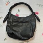 Liz Claiborne Black Leather Hobo Bag with Slouchy Design Photo 1