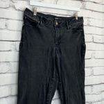 Simply Vera Vera Wang Black Skinny Jeans Size 14 Mid Rise Stretch Dark Wash Y2K Photo 2