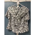 Alex Evenings black White tiered Formal Top Size 16 Mother Of The Bride Photo 1