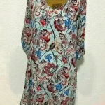 Pink Blush floral dress knee length M Photo 0