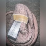 Michael Kors NWOT , light, pink and silver metallic beanie hat $68 retail Photo 2