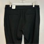 J. McLaughlin NWT  Larkin Black/White Stipe Tuxedo Pull On Pants Size 10 Photo 6