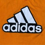 Adidas Tee Activewear Casual Logo Cropped T-Shirt Short Sleeve Photo 7