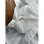 ZARA B8  White Mini Dress Tiered Ruffle Spaghetti Straps Summer Beach Size S Photo 5