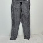Lululemon  Ready To Rulu Pant Running Luon Spray Jacquard White Black size 10 Photo 2