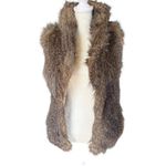 Jack by BB Dakota Jack BB Dakota faux fir fully lined sleeveless open vest jacket women's size S Photo 4