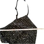 Nanette Lepore Women's Black Sequin Sleeveless Stretch Dress Sz6 Elegant Photo 6