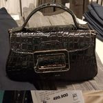 ZARA NEW ANIMAL PRINT BUCKLE CROSSBODY BAG 4.4 x 8.5 x 2.7 inches Photo 4