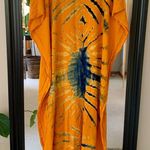 Tie Dye Blue & Orange Oversized Long Dress Size undefined Photo 2