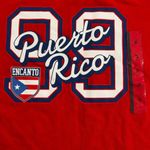 Mighty fine  Red Puerto Rico Graphic Tee NWT Photo 2