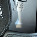 Vans  off the wall black leather slip on shoes sneakers women’s 9 new Photo 3