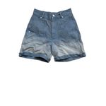 Urban Outfitters BDG Blue Ombre Women’s Chino Shorts Small Patch pockets Photo 1