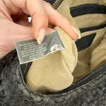 Liz Claiborne  Vintage Leather Woven Hobo Shoulder Bag‎ Photo 7