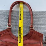 Vintage 70’s 80’s Made in Korea Leather Bag Purse Brown Photo 8