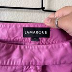 LAMARQUE Inaya Hot Pink Mini Leather Skirt Size S Photo 3