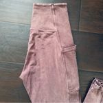 Aerie Offline Free People Inspired Acid-Washed Rusty Pink Leggings | Size: S Photo 1