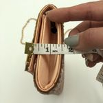 ALDO  Rose Gold Rhinestone Evening Crossbody Clutch Purse OS Photo 10