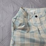 ASOS Womens Plaid Flat Front Wide Leg Pants Size 8 Grey Preppy Streetwear Gray Photo 6