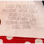 Vintage Halo Kimono Cardigan Satin Floral Red Medium Lace Trim Y2K Made in USA Photo 7