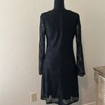 Fashion Bug Black floral lace mini dress Photo 1