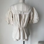 Urban Outfitters UO Tessa Gingham Seersucker Puff Sleeve Top Photo 6