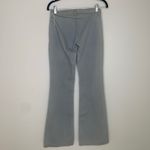 Jasmine Gray Deadstock Low Rise Flare Jeans Pink Floral Embroidery Sz 7/8 Photo 2