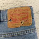 Levi's Western Fit Jean Denim Cut Off Shorts Stretch Men's 36 Women's Size 12 Photo 3