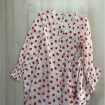 BELIZE high end wrap floral dress boho casual revolve shopbop 4 6 S Red Photo 1