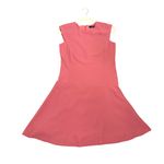 Ralph Lauren Lauren Pink Flounce Sleeveless Casual Above Knee Cute Dress Size 2 Photo 5