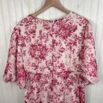 Chelsea28 NEW Forget Me Not Floral Print Puff Sleeve Midi Dress Women's Size XXL Photo 8
