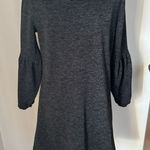Adrienne Vittadini  gray puff sleeve dress size XS Photo 0