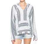 Ocean Drive Striped Baja Hoodie Size Small Photo 2