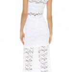 Nightcap NWT Dixie Lace Sheer Cutout Maxi in White Stretch Dress 3 / M $495 Photo 9