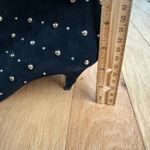 Kate Spade sz 8M black suede studded ankle boots Photo 2