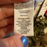 Blue Mockneck Sweatshirt Top Daily Thread Quilted XS Photo 3