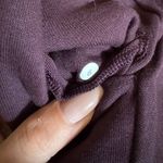 Lululemon  &go Destination zip up hoodie sweater size 6 in black cherry plum Photo 5