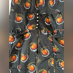 Paco Rabanne Butterfly‎ Sleeve Printed Maxi Dress Photo 8