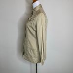 Vintage 70s Khaki Cargo Jacket Blazer Sz 1 XS Tan Photo 2