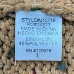 Entro  women's L chunky confetti Popcorn Sweater Cardigan w/front pockets Photo 5