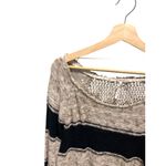 Free People So Perfectly Yours Linen Blend Tunic Sweater Beige Size L Boho Beach Photo 7