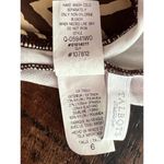 Talbots  Brown and Tan halter neck style one piece bathing suit, Size 6 Photo 10