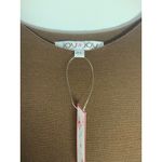 Joy Joy  Boatneck Sweater- Expresso knit NWT size M/L Photo 1