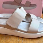 Kensie womens Jipsy adjustable slip on slides sandals nude 8 Photo 3
