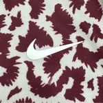 Nike Dri-FIT Burgundy and White Golf Polo, Size Small Photo 1