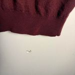 Kilburne and Finch size large 100% merino wool burgundy vintage 90s sweater vest Photo 1