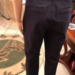 Alfani blue straight leg pants &side zipper size 6 Photo 7