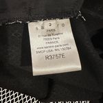 Sandro PARIS HOUNDSTOOTH ANGLE GRID CHECKED BLACK WHITE SLEEVELESS DRESS Photo 7