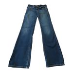 American Eagle Outfitters Dark Blue SLIM FLARE Jeans size 2 Photo 0