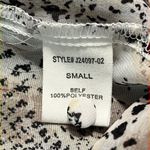 Peach Love California  small snake print maxi topper bathing suit cover up Photo 6